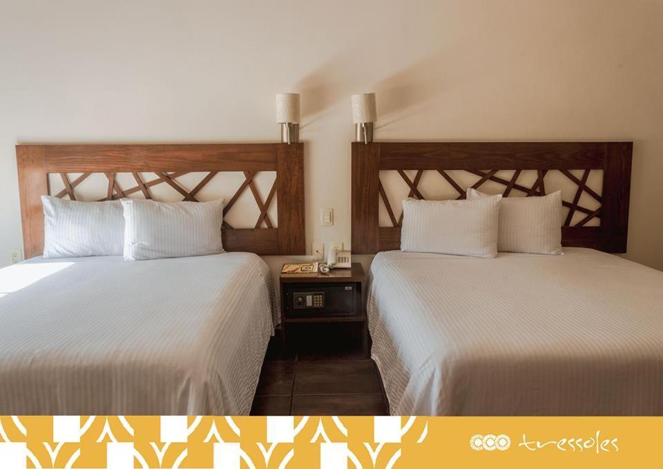 Hotel Tres Soles 시우다드 마데로 외부 사진